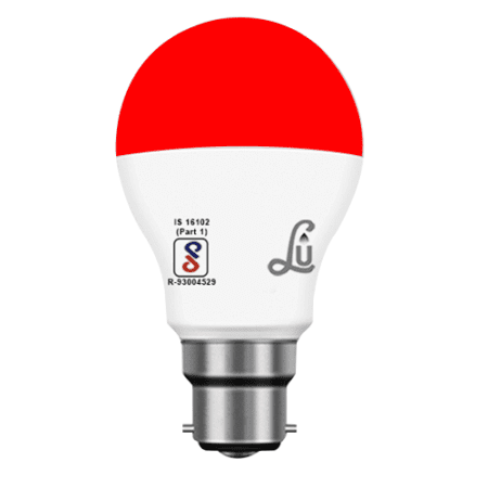 LED 0.5W Colored Bulbs -( Red Color Pack of 5)
