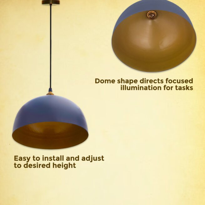 LUMINOSITY Taj Dome-0 Hanging Pendant Lights | Dome Design