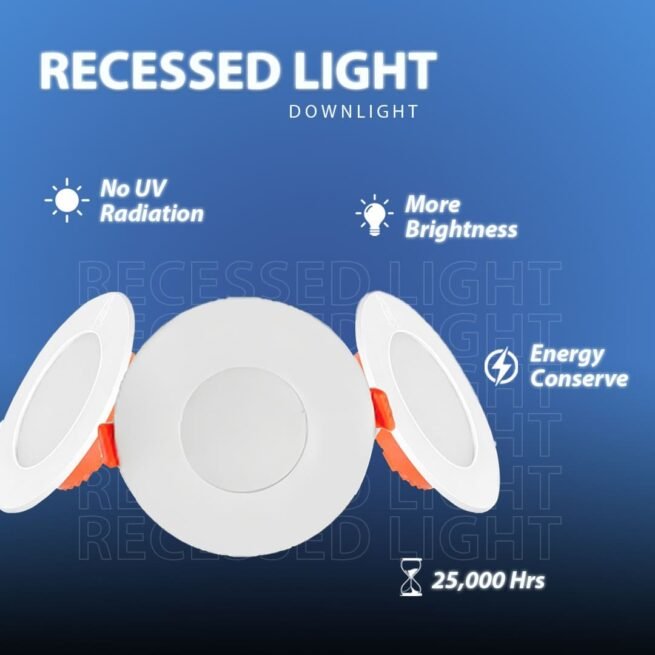 Top 10 Recessed LED Downlights: Brighten Your Space with Energy-Efficient Indoor Lighting