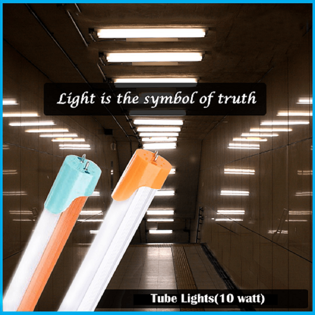 Best 1 feet LED Tube Light Luminosity 10W 1ft Warm White