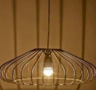 LED Wire mesh Hanging Light (set of 1)